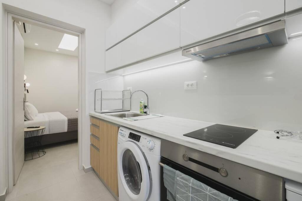 Peris 3 - Central Apt Near Old Town - Ac, Wifi Chania  Buitenkant foto